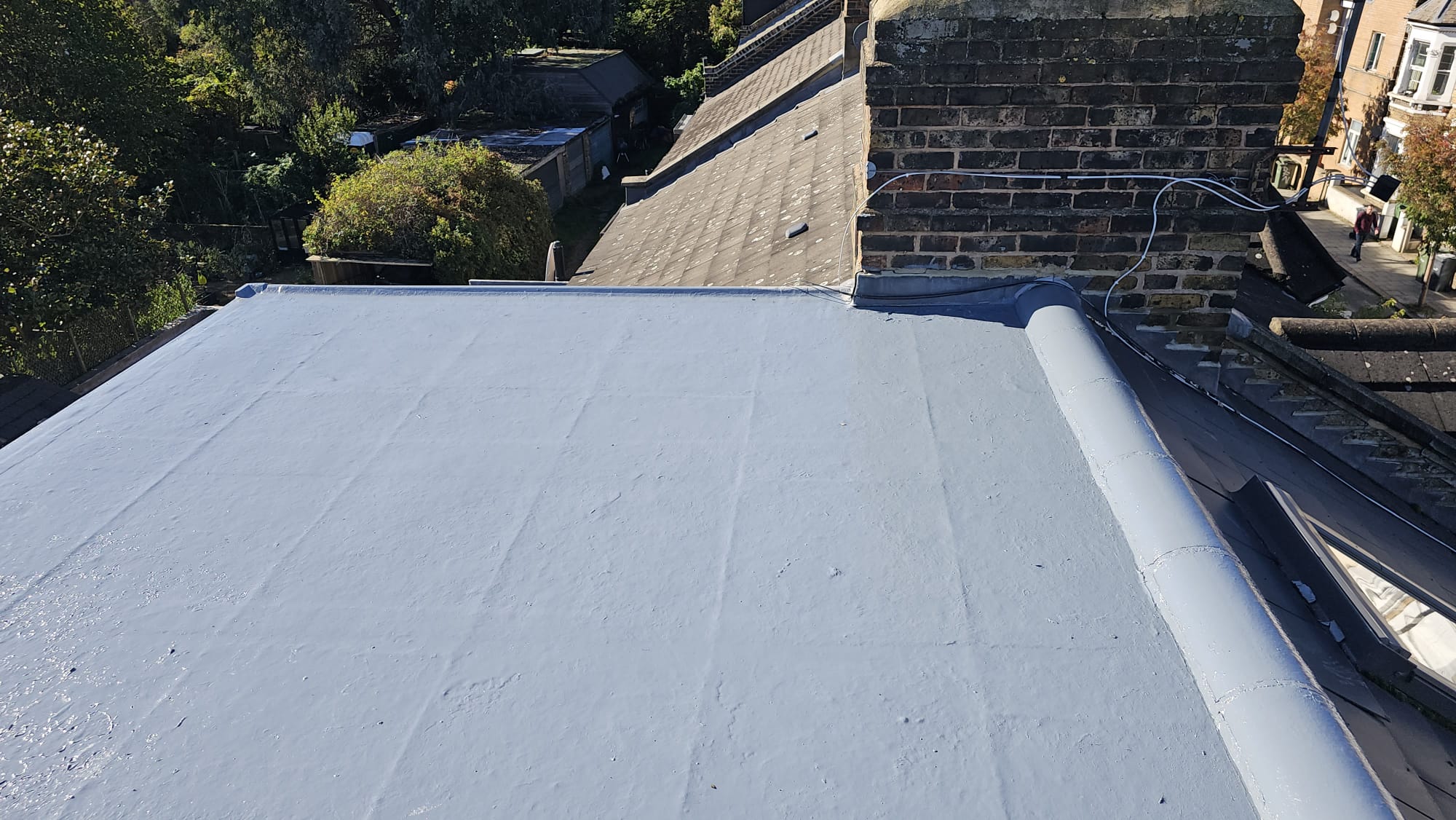Re-roofing flat roof in Brixton