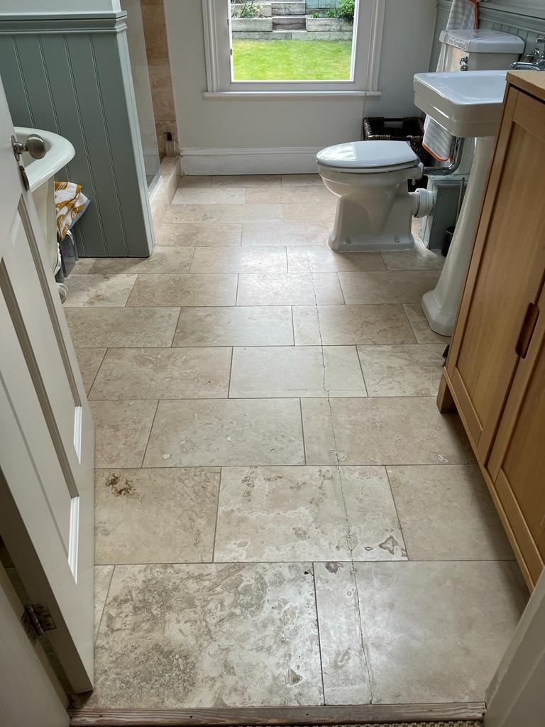 Bathroom renovation in Guildford, before
