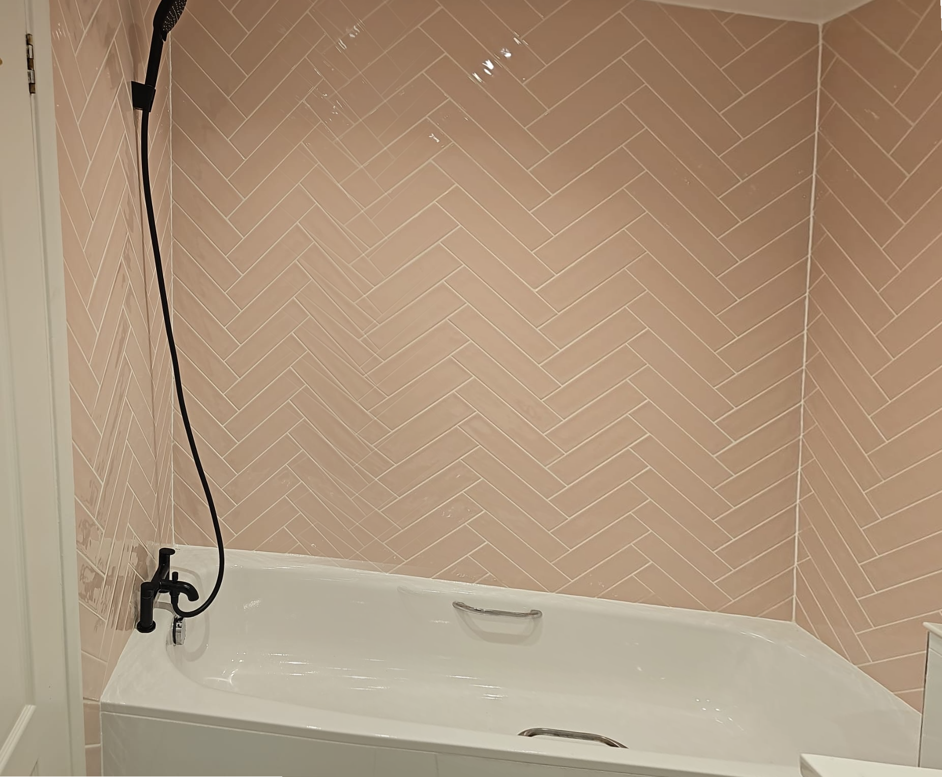 Bathroom renovation, after